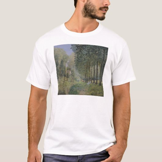 Alfred Sisley | De rest van de stroom T-shirt (Voorkant)
