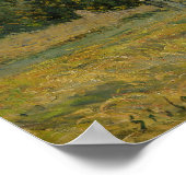 Alfred Sisley | De Seine in Billancourt Poster (Hoek)