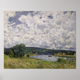 Alfred Sisley | De Seine in Suresnes Poster