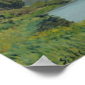 Alfred Sisley | De Seine te Bougival Poster (Hoek)