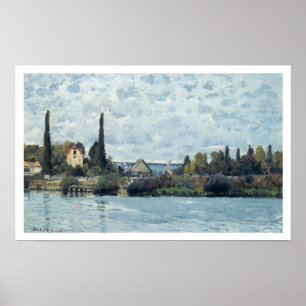 Alfred Sisley   De Seine te Bougival Poster