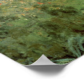 Alfred Sisley | De tuin van de familie Hoschede Poster (Hoek)