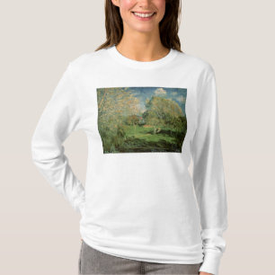 Alfred Sisley De tuin van de familie Hoschede T-shirt