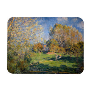 Alfred Sisley - De tuin van Hoschede, Montgeron Magneet