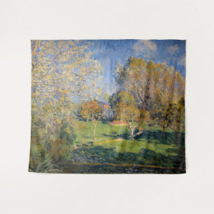 Alfred Sisley - De tuin van Hoschede, Montgeron Wandkleed