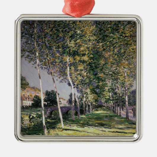 Alfred Sisley | De Walk Metalen Ornament (Voorkant)