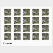 Alfred Sisley | De Walk Vierkante Sticker (Vel)