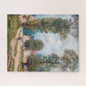 Alfred Sisley - De weg naar Versailles Legpuzzel (Horizontaal)