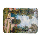 Alfred Sisley - De weg naar Versailles Magneet (Horizontaal)