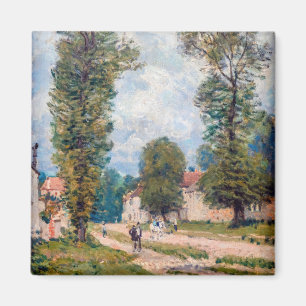 Alfred Sisley - De weg naar Versailles Magneet