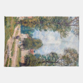 Alfred Sisley - De weg naar Versailles Theedoek (Horizontaal)