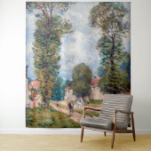 Alfred Sisley - De weg naar Versailles Wandkleed (In situ)