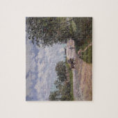 Alfred Sisley | De weg van Mantes  Legpuzzel (Verticaal)