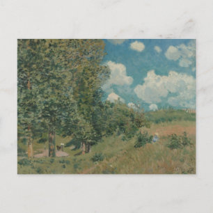 Alfred Sisley - De weg van Versailles Briefkaart