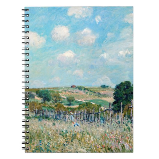 Alfred Sisley - De weide Notitieboek (Voorkant)