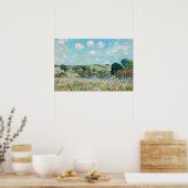 Alfred Sisley - De weide Poster (Keuken)