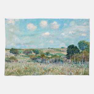 Alfred Sisley - De weide Theedoek