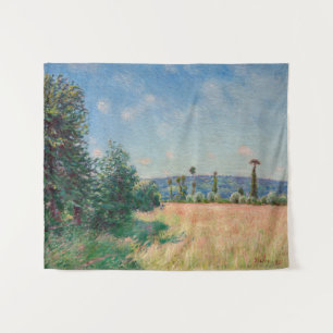 Alfred Sisley - De weiden van Sahurs in de ochtend Wandkleed