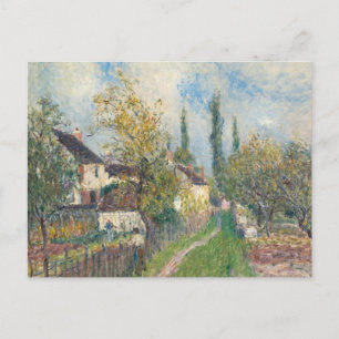 Alfred Sisley - Een pad naar Les Sablons Briefkaart