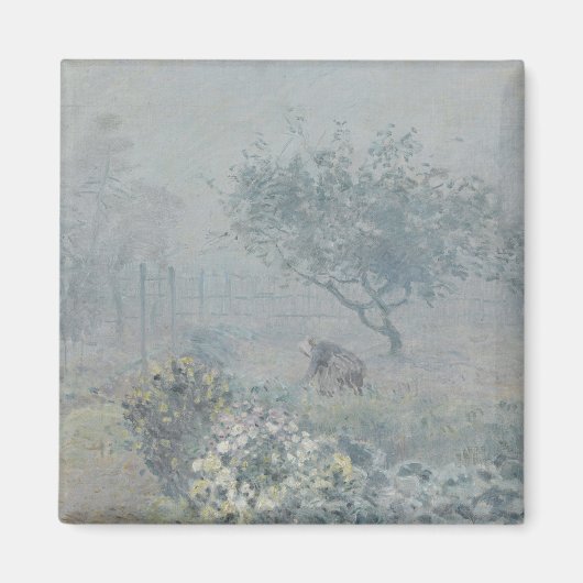 Alfred Sisley - Fog, Voisins Magneet (Voorkant)