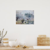 Alfred Sisley Fog, Voisins Poster (Keuken)