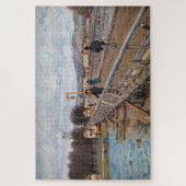 Alfred Sisley - Footbridge in Argenteuil Legpuzzel (Verticaal)