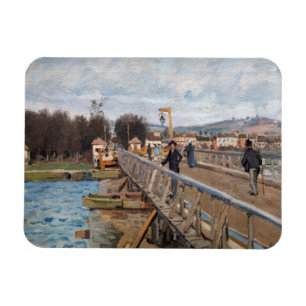 Alfred Sisley - Footbridge in Argenteuil Magneet