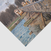 Alfred Sisley - Footbridge in Argenteuil Tissuepapier (Detail)