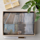 Alfred Sisley - Footbridge in Argenteuil Tissuepapier (Geschenk)