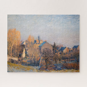 Alfred Sisley - Frosty Morning in Louveciennes Legpuzzel
