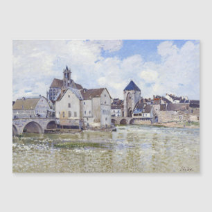 Alfred Sisley Gebouwen en bruggen met water