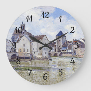 Alfred Sisley Gebouwen en bruggen met water Grote Klok