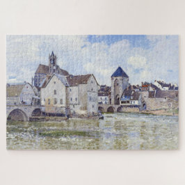 Alfred Sisley Gebouwen en bruggen met water Legpuzzel