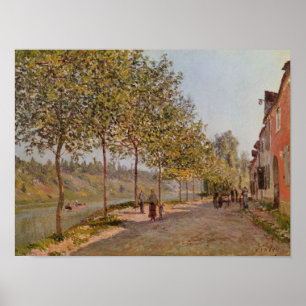 Alfred Sisley   Goedemorgen in Saint-Mammes Poster