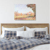 Alfred Sisley | Goedemorgen september Canvas Afdruk (Insitu (Slaapkamer))