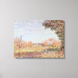 Alfred Sisley   Goedemorgen september Canvas Afdruk