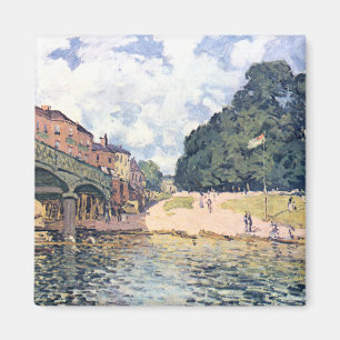Alfred Sisley Hampton Court Bridge Magneet
