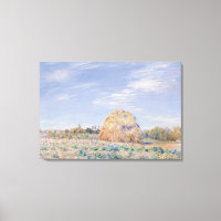 Alfred Sisley | Haystack op de Banken van de Loing