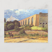 Alfred Sisley Het Aquaduct van Marly Briefkaart (Voorkant)