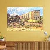 Alfred Sisley Het Aquaduct van Marly Canvas Afdruk (Insitu (Woonkamer))