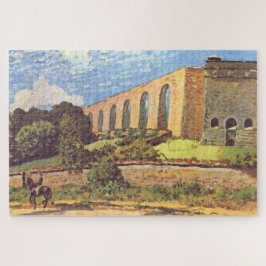 Alfred Sisley Het Aquaduct van Marly Legpuzzel