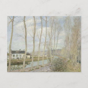 Alfred Sisley - Het kanaal van Loing Briefkaart