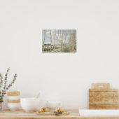Alfred Sisley - Het kanaal van Loing Poster (Keuken)