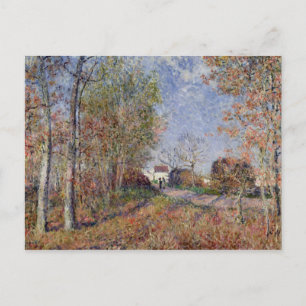Alfred Sisley Hoek van de Bossen in Sablons Briefkaart
