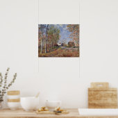 Alfred Sisley | Hoek van de Bossen in Sablons Poster (Keuken)