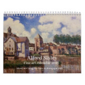 Alfred Sisley Kalender (Hoes)