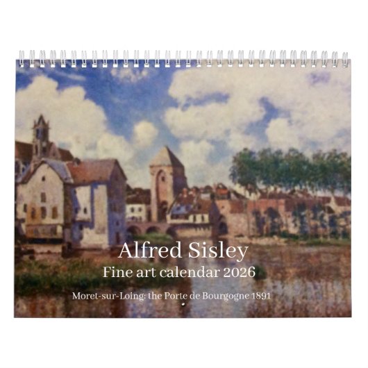 Alfred Sisley Kalender (Hoes)