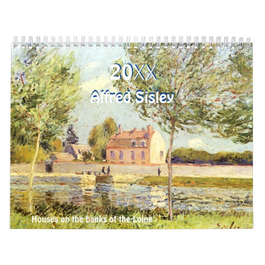 Alfred Sisley Kalender impressionisten (Hoes)