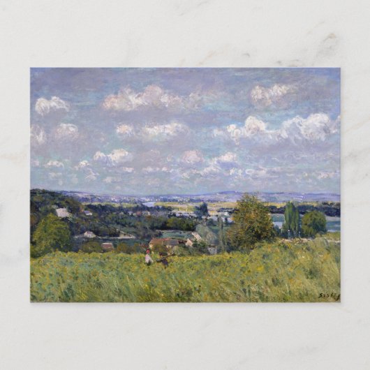 Alfred Sisley | Kombuis van de Seine in St-Cloud Briefkaart (Voorkant)