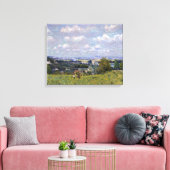 Alfred Sisley | Kombuis van de Seine in St-Cloud Canvas Afdruk (Insitu (Woonkamer))